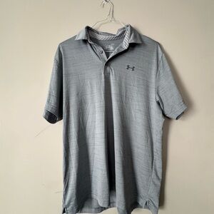 Under Armour Men's Polo Shirt in Light Gray
